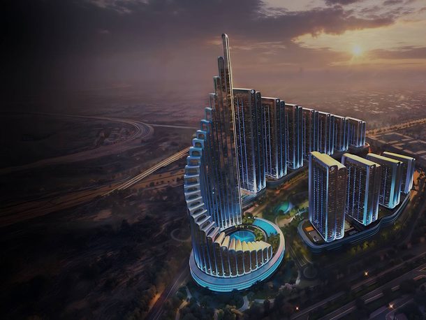 Vision Iconic Tower, Mercedes-Benz Places | Binghatti City, Meydan