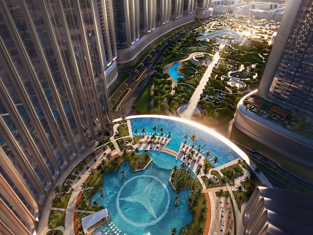 Vision Iconic Tower, Mercedes-Benz Places | Binghatti City, Meydan